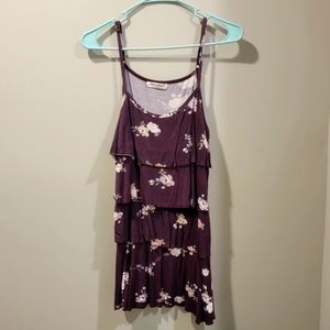 Bearsland tiered maternity tank